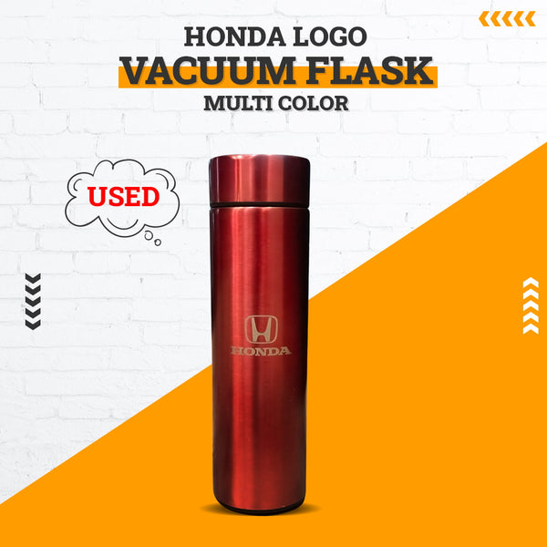 Used Honda Logo Vacuum Flask  Multi Color