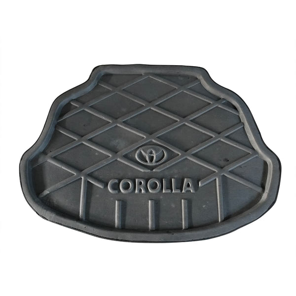 Toyota Corolla Foam Trunk Mat Black Mix Design - Model 2008-2021