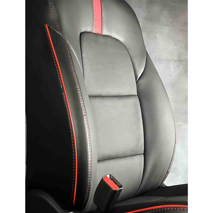 Honda City Type R Black Red Seat Covers - Model 2021-2022