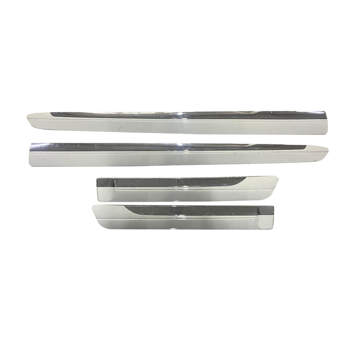 Toyota Corolla / Isuzu D-Max Door Lower Chrome White Moulding Big Version 4 Pcs