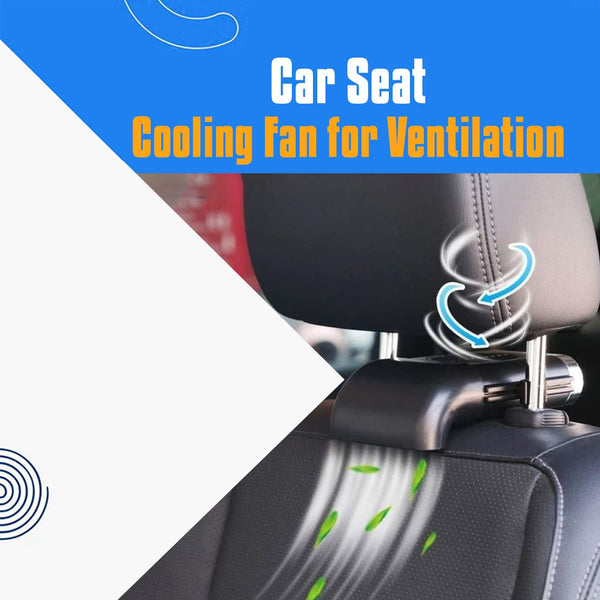 Car Seat Cooling Fan for Ventilation