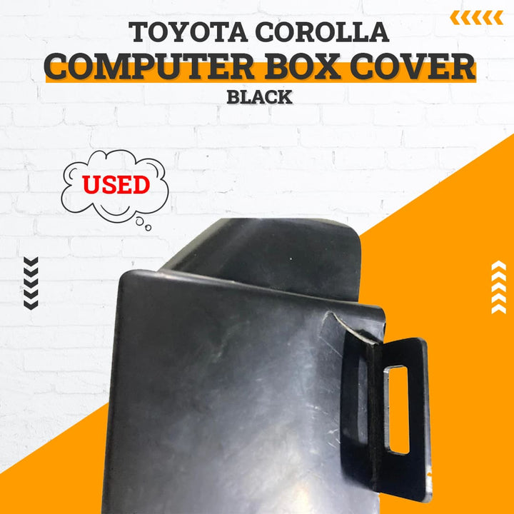 Used Toyota Corolla Computer Box Cover - Black
