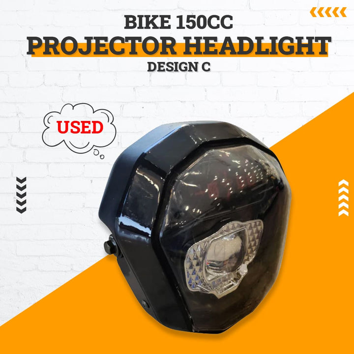 Used Bike 150cc Projector Headlight Design C