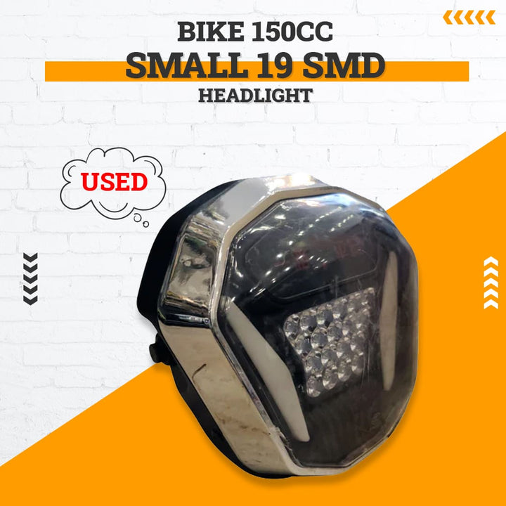 Used Bike 150cc Small 19 SMD Headlight