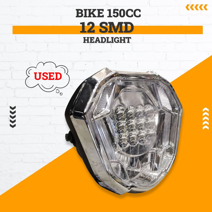 Used Bike 150cc 12 SMD Headlight