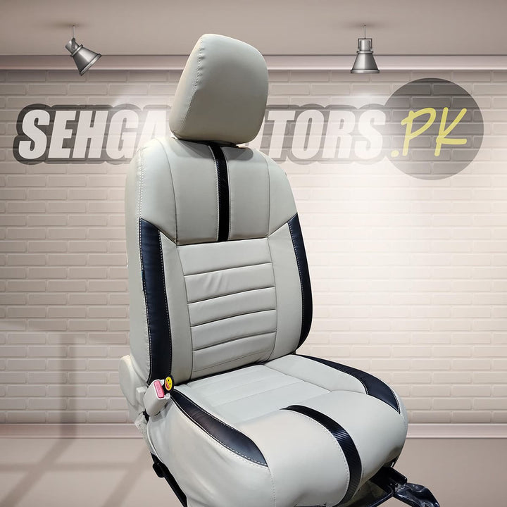 Toyota Yaris Type R Beige Black Seat Covers - Model 2020-2021