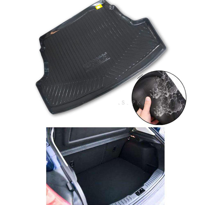 Toyota Yaris 5D Trunk Mat Black - Model 2020-2021