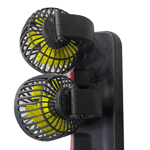 Used Rotatable Tripple Speed Car Electric Fan - Car Tripple Fan For Dashboard