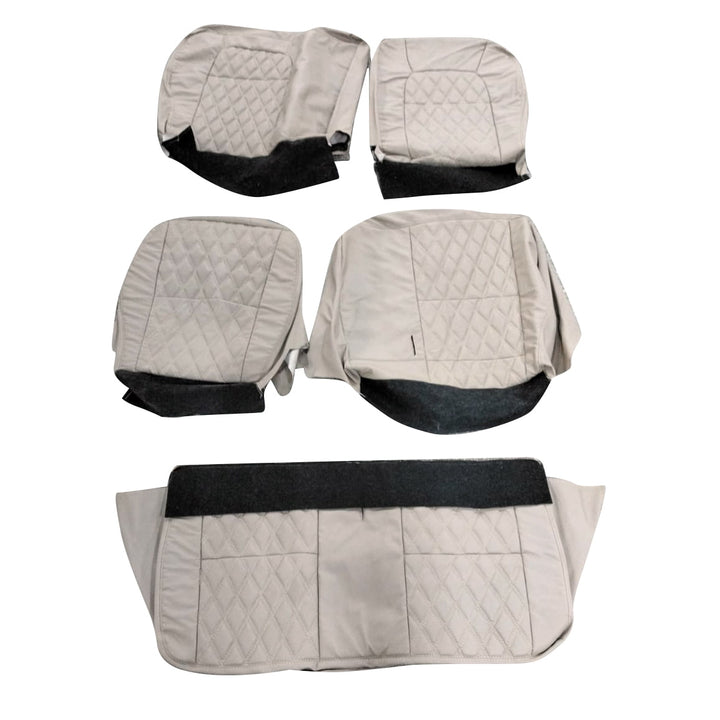 Used Honda BRV Seat Covers Diamond Desing Beige 5 Pcs