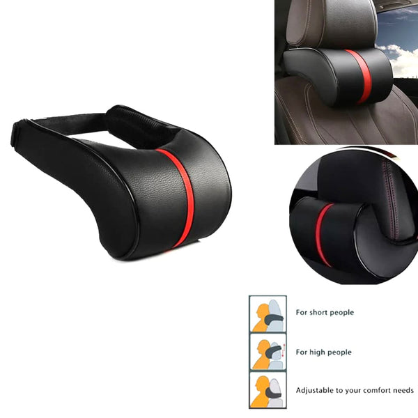 Universal Neck rest Headrest Pillow Black Type R design