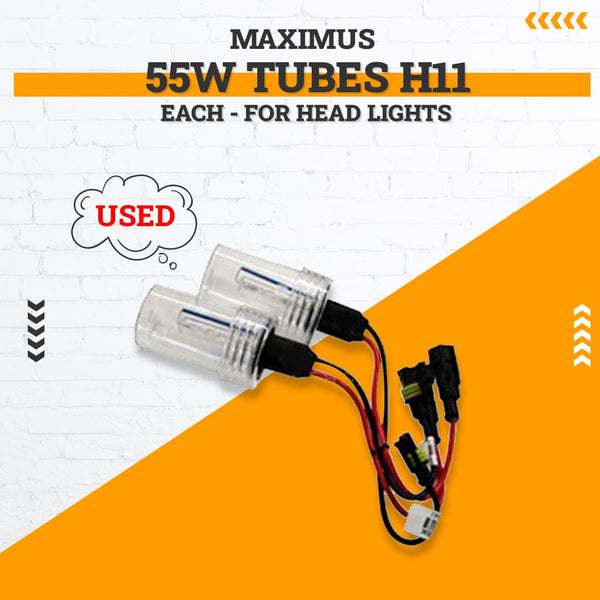 Used Maximus 55W Tubes H11 - Each