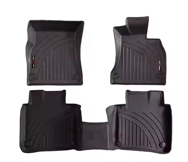 JAC T9 Hunter 5D Floor Mats - Black - 3 Pcs Set - Model 2021-2025