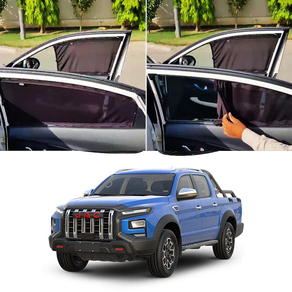 JAC T9 Hunter Retractable Curtains Custom Fit Sunshades - Model 2021-2025