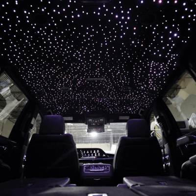 Car Star Ceiling Light Ambient For Decoration - (0.75mm 2Meter) 350 Points