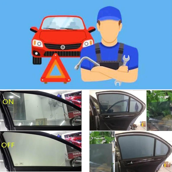 Installation Electronic Smart Window Tints Denting