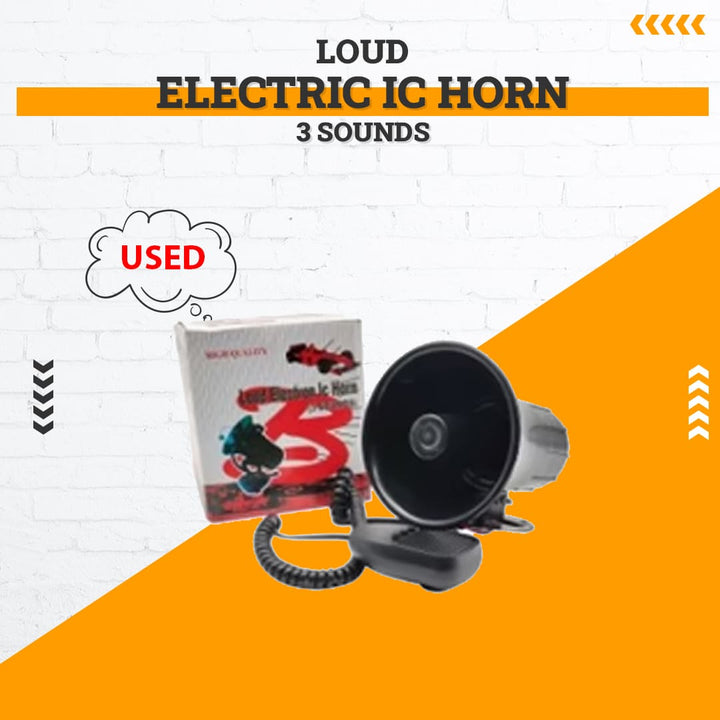 Used Loud Electric IC Horn 3 Sounds