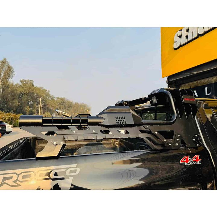 Toyota Hilux Revo/Rocco Machine Gun Style Bazooka Roll Bar 2016-2023