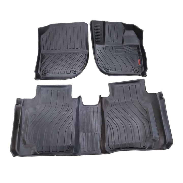 Honda Vezel TPE Floor Mat Black 3 Pcs