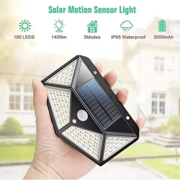 Upgrade Solar Street Light Outdoor with Solar Wall Lamp