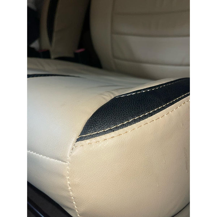 Suzuki Alto Type R Beige Black Seat Covers - Model 2019-2021