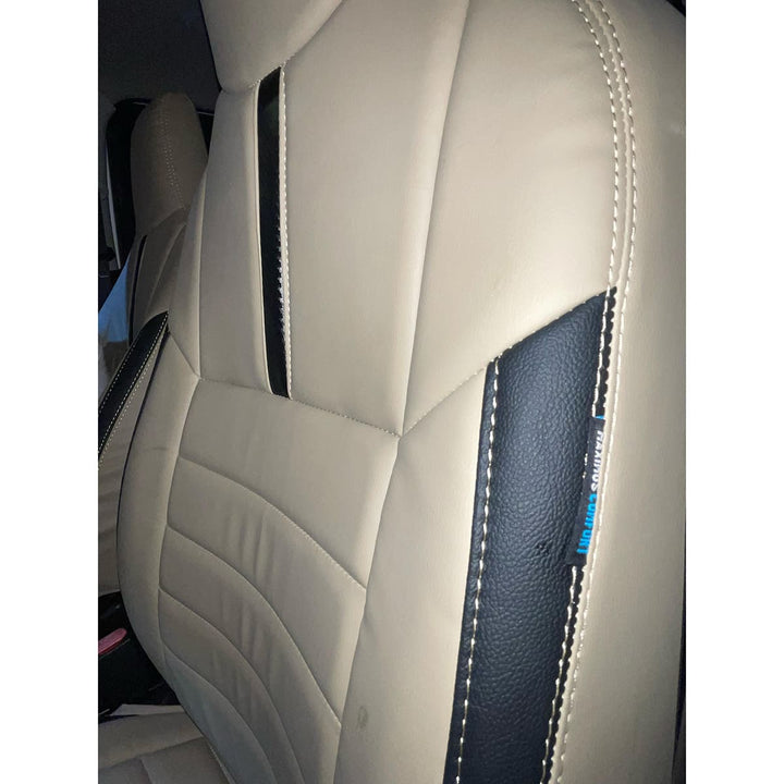 Suzuki Alto Type R Beige Black Seat Covers - Model 2019-2021