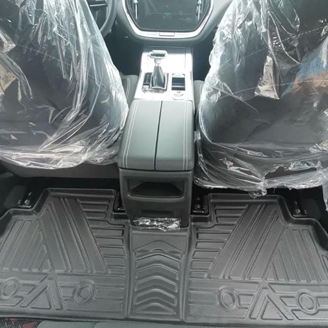 Jetour X70 Plus TPE Floor Mat Black 3 Pcs - Model 2025