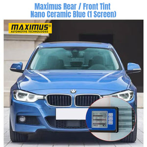 Maximus Blue Nano Ceramic Tint Film For Rear / Front (1 Screen)
