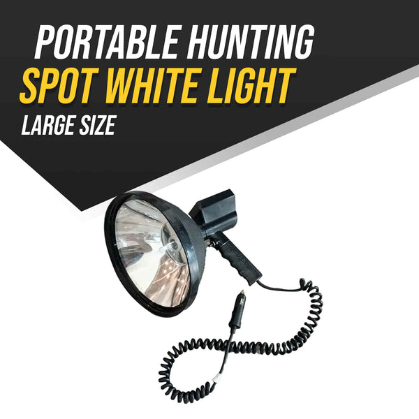 Portable Hunting Spot White Light Large Size