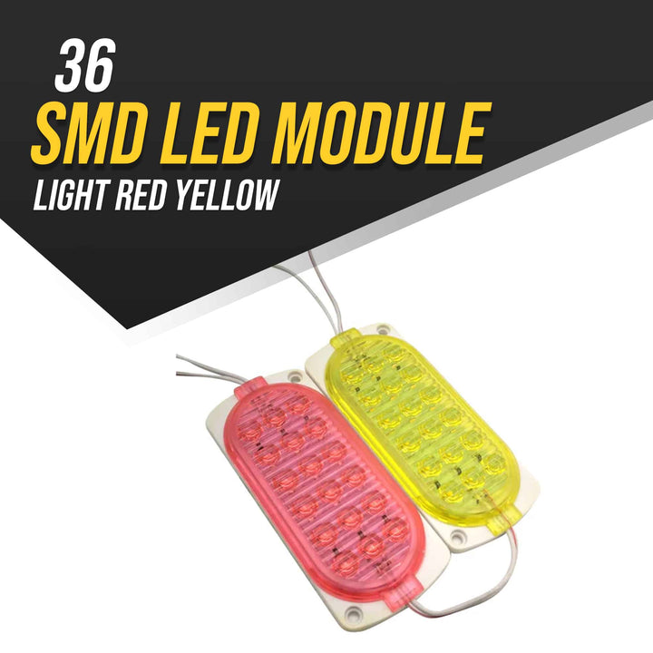 36 SMD LED Module Light Red Yellow