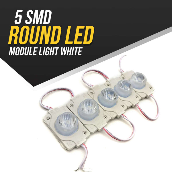Buy 5 SMD Round LED Module Light White Online In Pakistan
