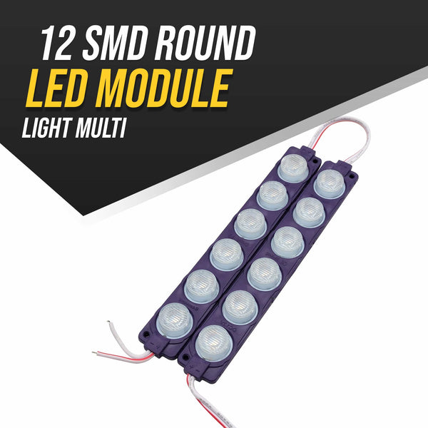 Buy 12 SMD Round LED Module Light Multi Online In Pakistan