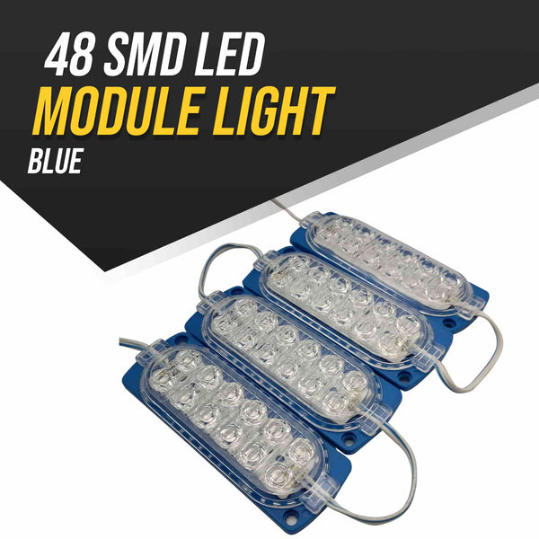 Buy 48 SMD LED Module Light Blue Online In Pakistan