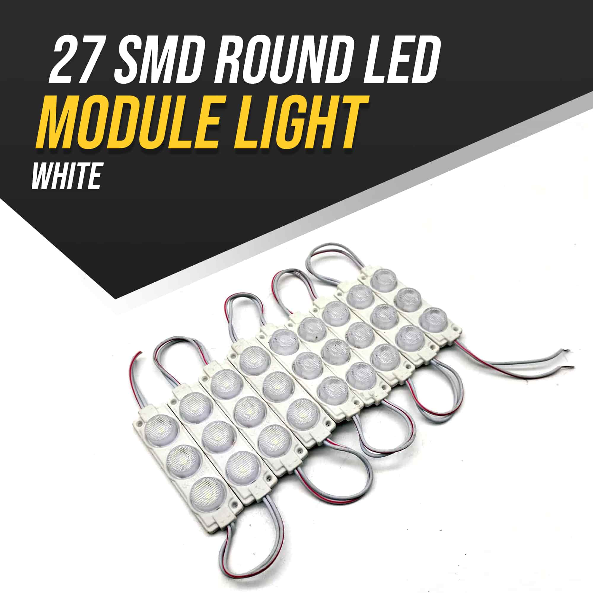 Buy 27 SMD Round LED Module Light White Online In Pakistan