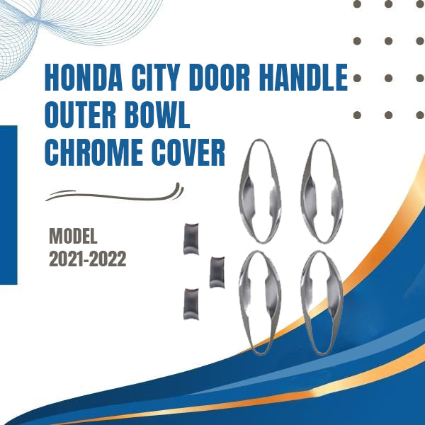 Honda City Door Handle Outer Bowl Chrome Cover