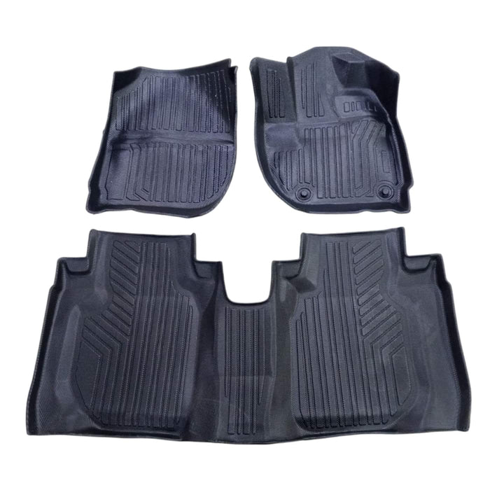 Honda Vezel TPE Floor Mat Black 3 Pcs