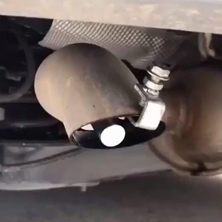 Car Exhaust Turbo Whistler Silver