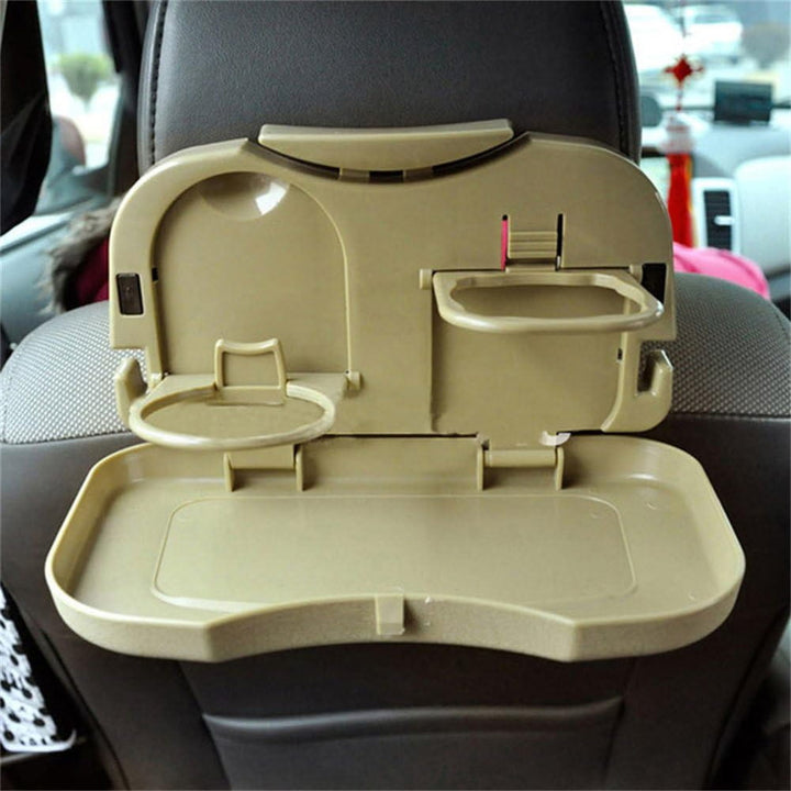 Car Travel Back Seat Diner Cup Dining Tray Table - Multi Color