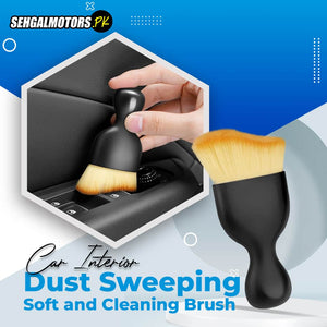 Car Interior Dust Sweeping Soft and Cleaning Brush - Automotive Interior Dusting Brush Car Detailing Brush