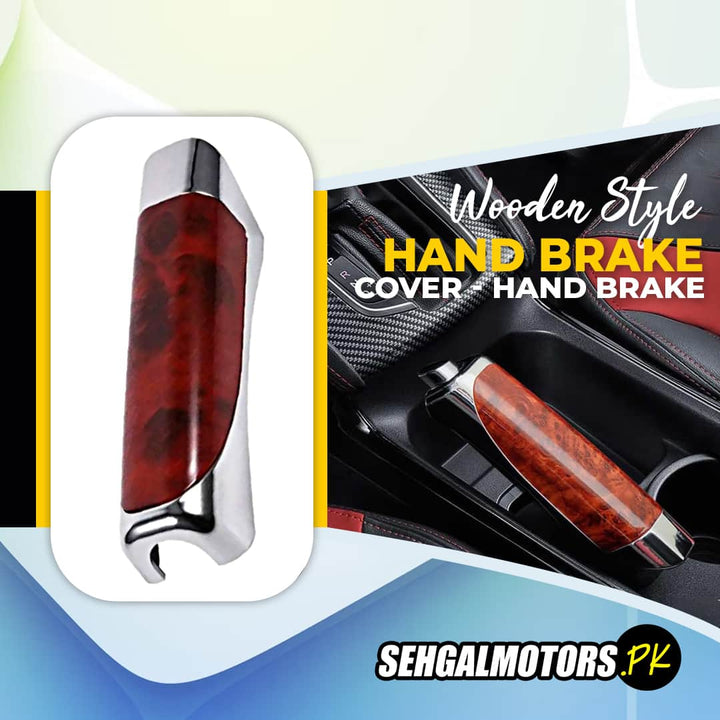 Wooden Style Hand brake Cover