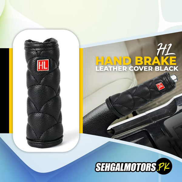 HL Hand Brake Leather Cover Black