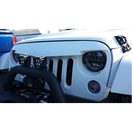 Jeep Smoke Headlights / Head Lamps with Builtin Projectors - Each