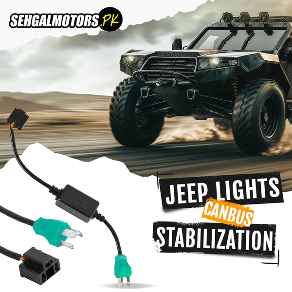 Jeep Lights Canbus For Stabilization Add on