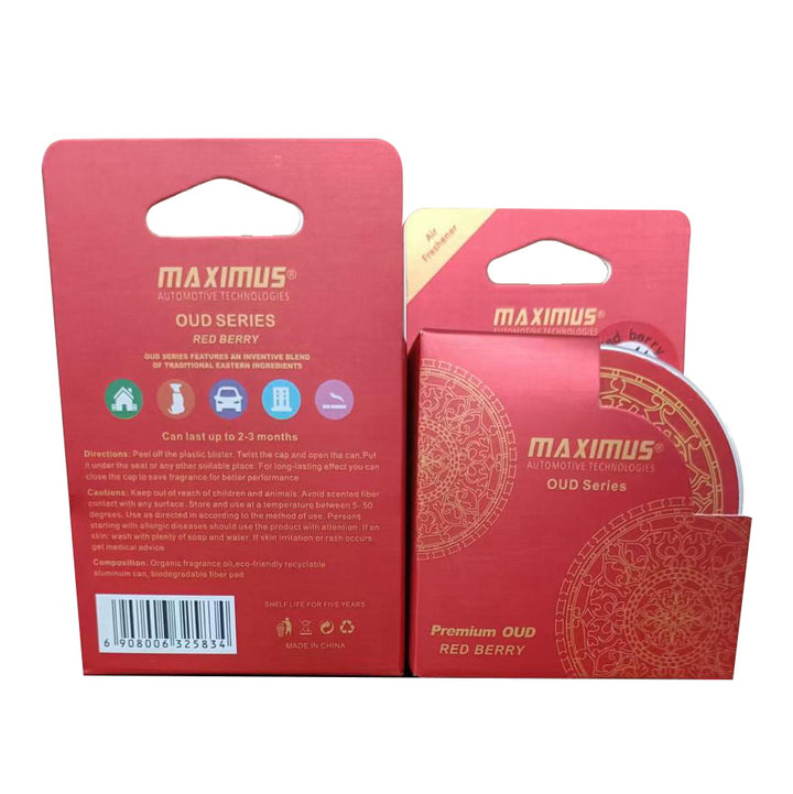 Maximus Premium Oud Series Wood Perfume - Red Berry
