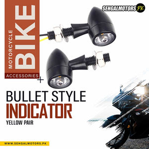 Bullet Style Indicator Yellow Pair