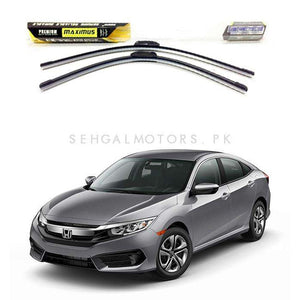 Honda Civic Maximus Premium Silicone Wiper Blades 2016 - 2021