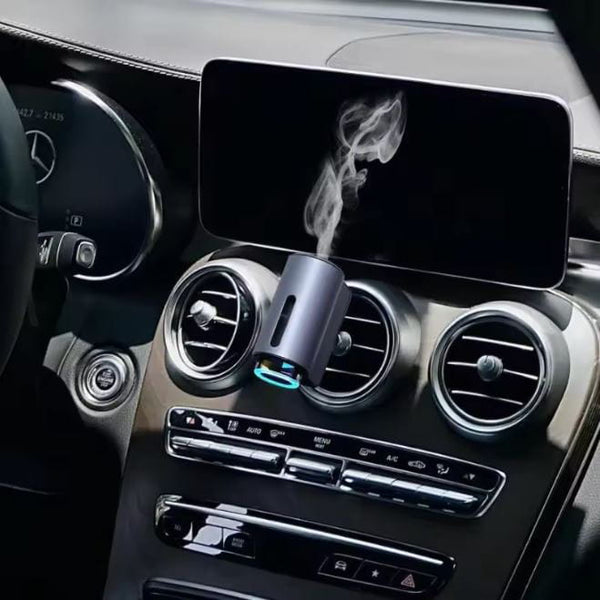 Car Electronic Incense Burner Auto Air Diffuser Aroma Fragrance