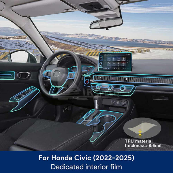 Honda Civic Interior PPF TPU