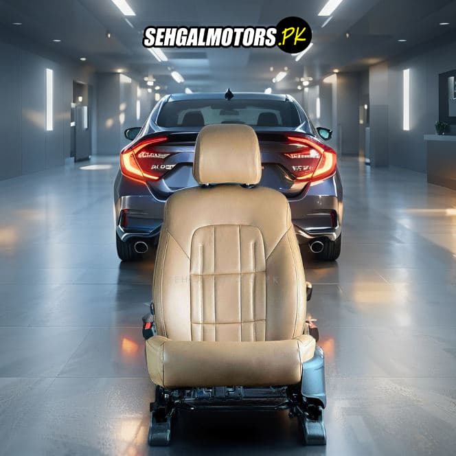 Honda Civic Audi Style Brown Brown Seat Covers - Model 2016-2021