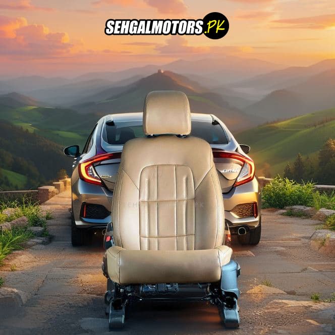 Honda Civic Audi Style Brown Brown Seat Covers - Model 2016-2021