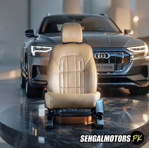 Audi E Tron Audi Style Brown Brown Seat Covers - Model 2020-2025